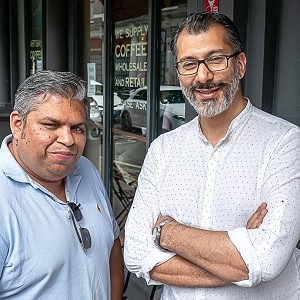 Robin Hoque & Zubair Anwar-Bawany: Speaking at the Coffee Shop Innovation